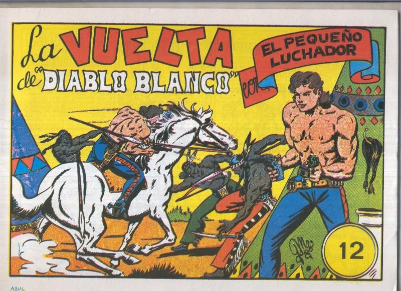 El Pequeño Luchador, facsimil dos en uno numero 12