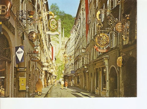 Postal 020830 : Getreidegasse (cereal Street)