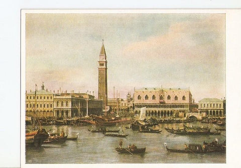 Postal 021263 : Piazzetta and the Riva degli Schiavoni