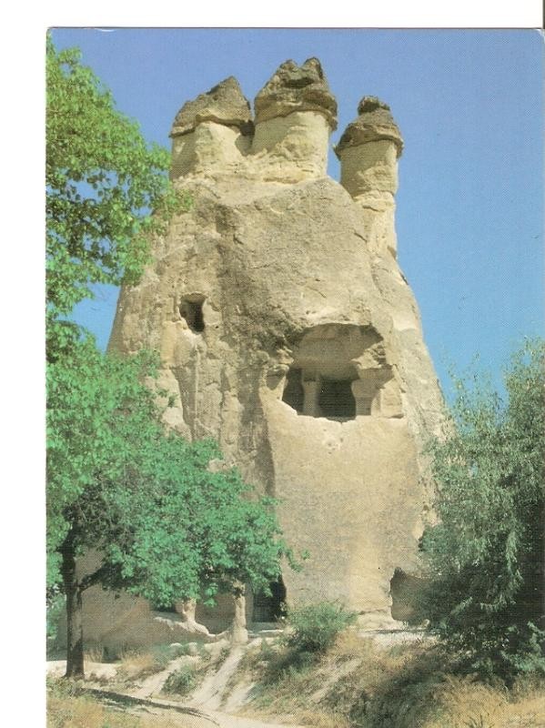 Postal 022181 : Hermitage of the Monk Symeon, Monks Valley - Cappadocia