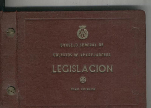Legislacion Tomo primero