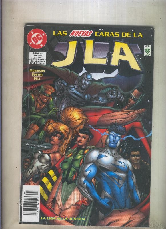 Liga de la Justicia JLA numero 2: Las nuevas caras de la LJA