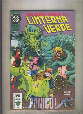 VID: Linterna Verde especial numero 6: Panico (con precinto editorial)