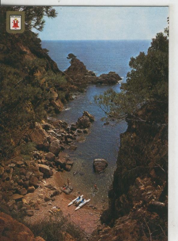 Postal 007731 : Palamos, Acantilados
