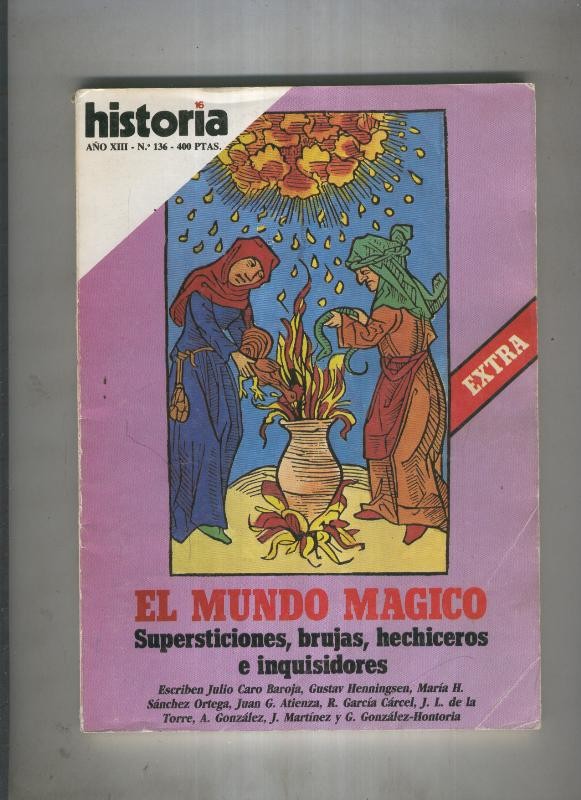 Historia 16 numero 136 extra
