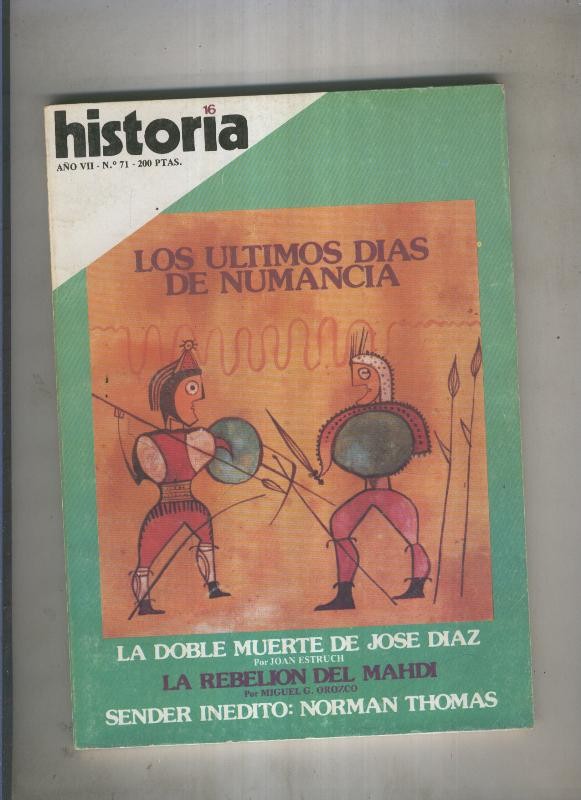 Historia 16 numero 071
