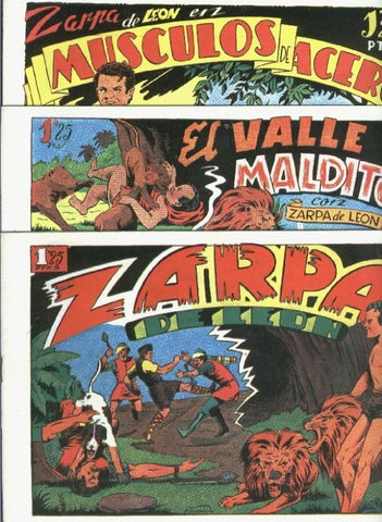 Zarpa de Leon,  coleccion facsimil con caja