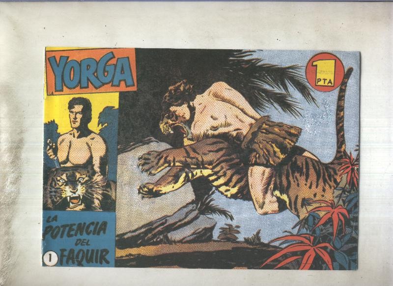 Yorga fakir indio, facsimil numero 01: La potencia del Faquir