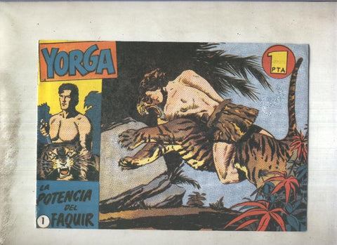 Yorga fakir indio, facsimil numero 01: La potencia del Faquir