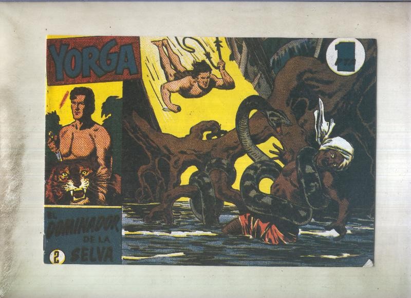 Yorga fakir indio, facsimil numero 02: El dominador de la selva