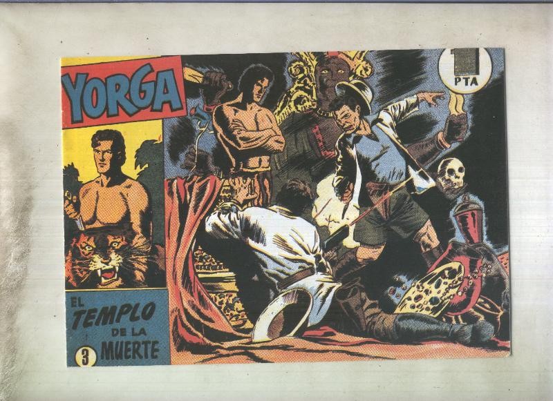 Yorga fakir indio, facsimil numero 03: El templo de la muerte