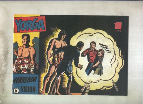 Yorga fakir indio, facsimil numero 05: Horrenda vision