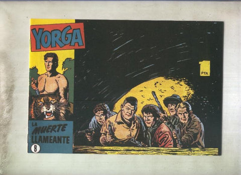 Yorga fakir indio, facsimil numero 08; La muerte llameante