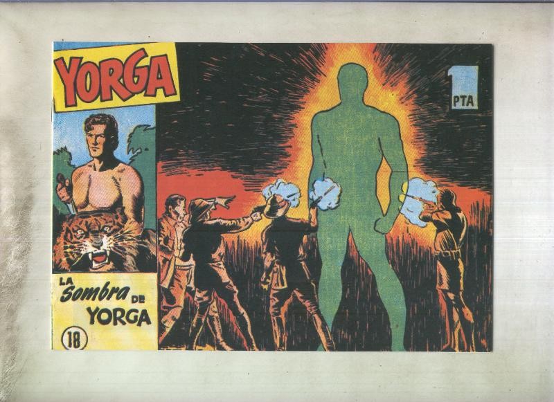 Yorga fakir indio, facsimil numero 18: La sombra de Yorga