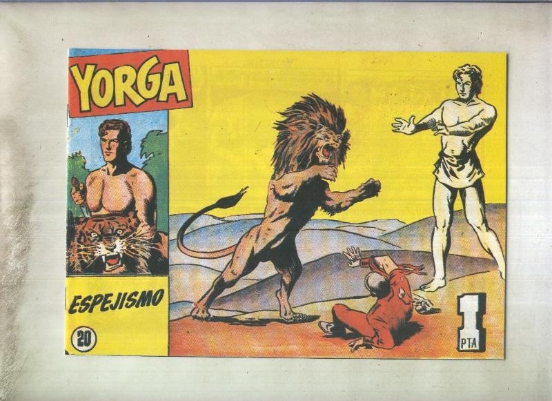 Yorga fakir indio, facsimil numero 20: Espejismo