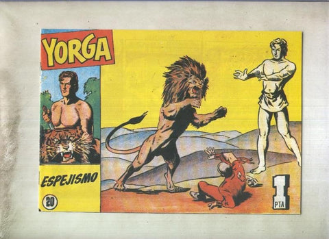 Yorga fakir indio, facsimil numero 20: Espejismo