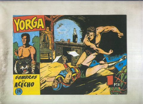Yorga fakir indio, facsimil numero 24: Sombras en acecho