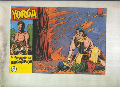 Yorga fakir indio, facsimil numero 25: En el refugio del escorpion