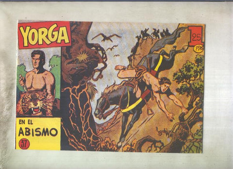 Yorga fakir indio, facsimil numero 37: En el abismo