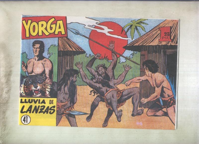 Yorga fakir indio, facsimil numero 41: Lluvia de lanzas