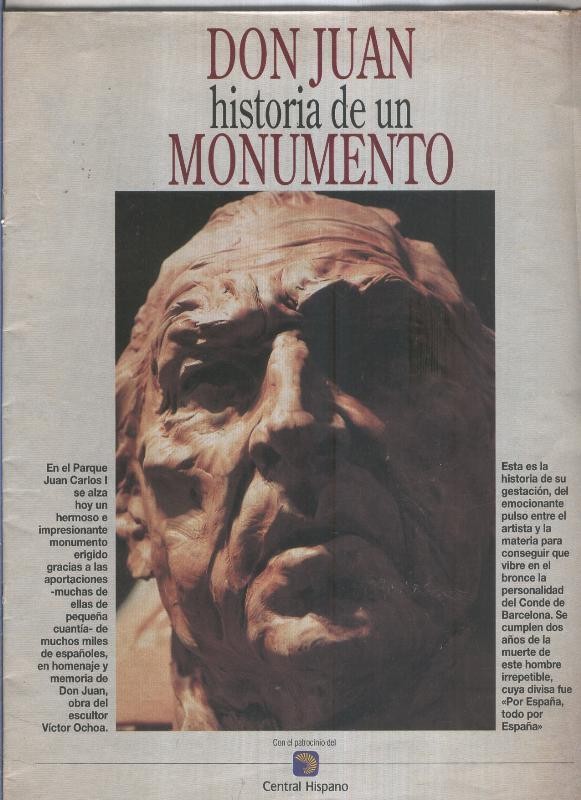 Don Juan Historia de un monumento (fasciculo 32 paginas)
