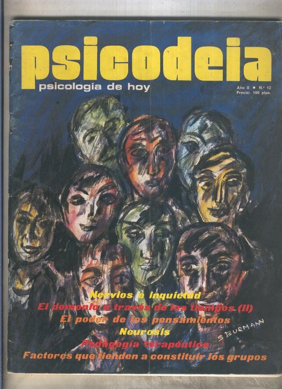 Psicodeia psicologia de hoy numero 12 (1975)