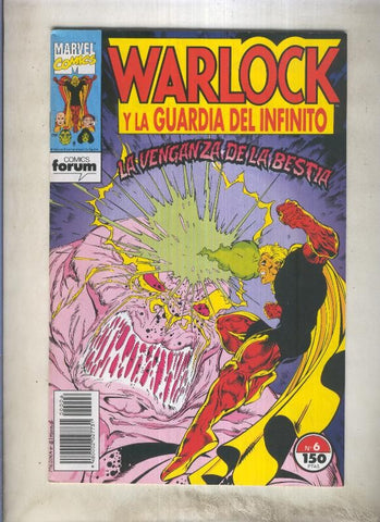 Warlock y La Guardia del Infinito numero 06 (numerado 1 en trasera)