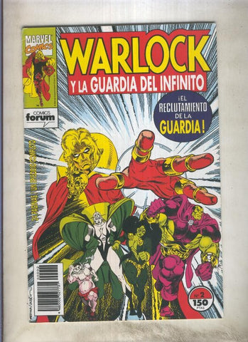 Warlock y La Guardia del Infinito numero 02 (numerado 3 en trasera)