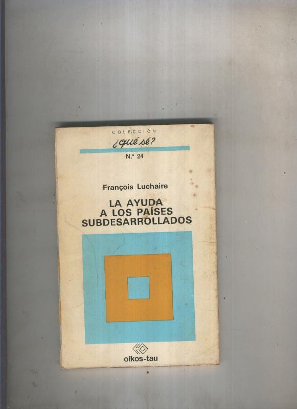 La ayuda a los paises subdesarrolados