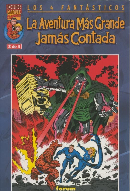 Los 4 Fantasticos: La aventura mas grande jamas contada numero 3