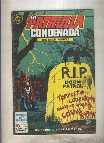 La Patrulla Condenada numero 05 (numerado 2 en interior cubierta)