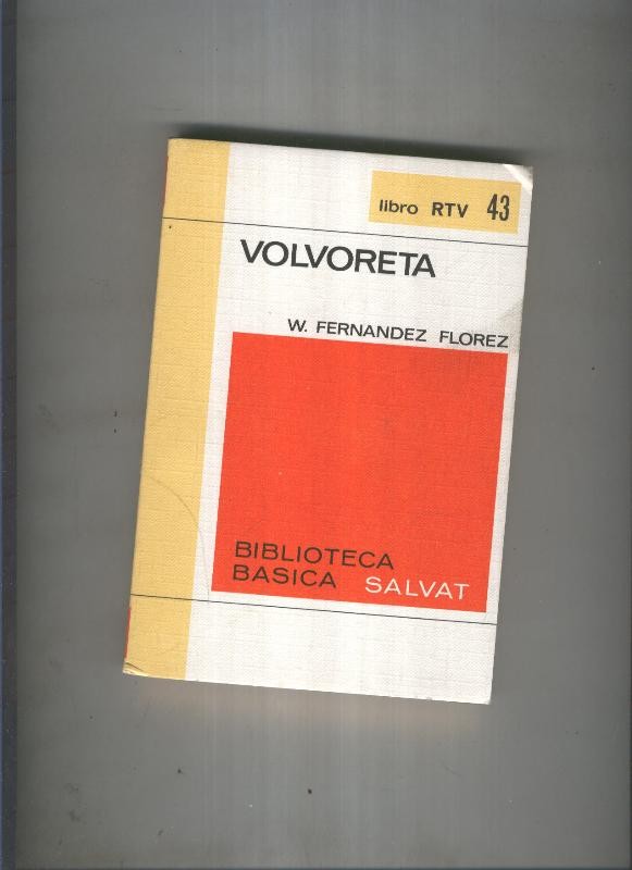 Biblioteca Basica Salvat libro RTV numero 043:Volvoreta (numerado 1 en interior cubierta)