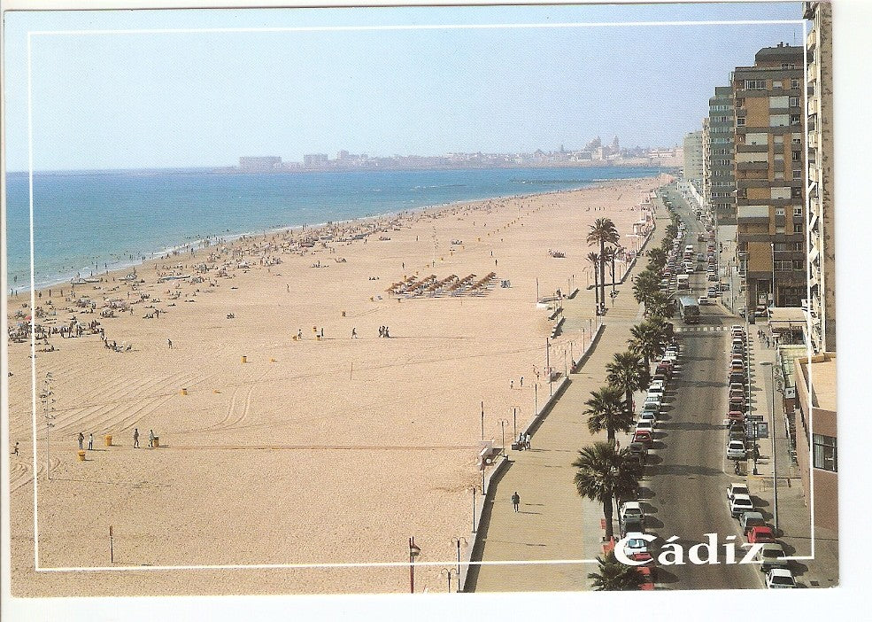 Postal 023526 : Playa de la Victoria Cadiz