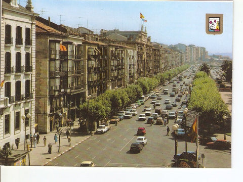 Postal 024470 : Paseo de Pereda. Santander (Cantabria)