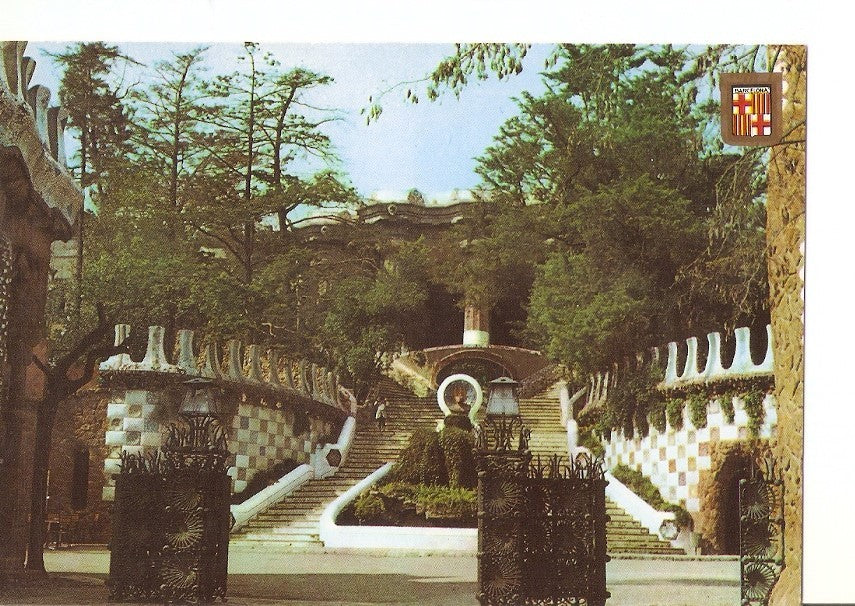 Postal 024474 : Parc Guell. Barcelona