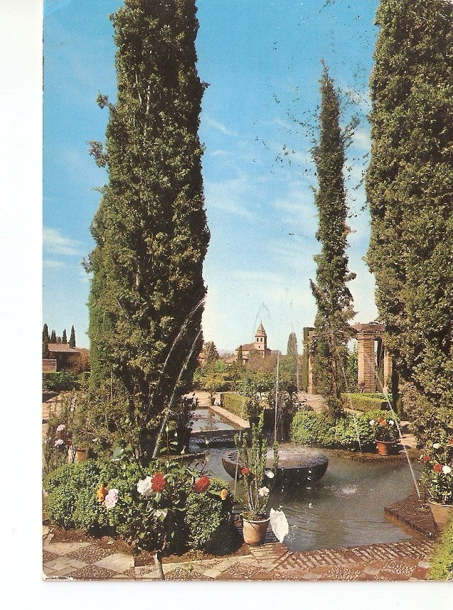 Postal 024488 : Jardines. Generalife. Granada