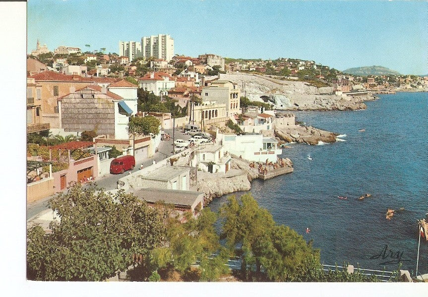 Postal 024489 : Promenade de la Corniche. Marseille