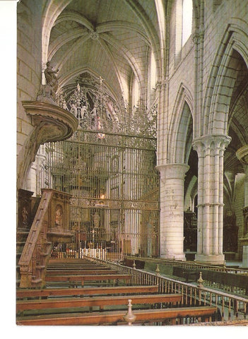 Postal 024491 : Nave central Catedral de Cuenca