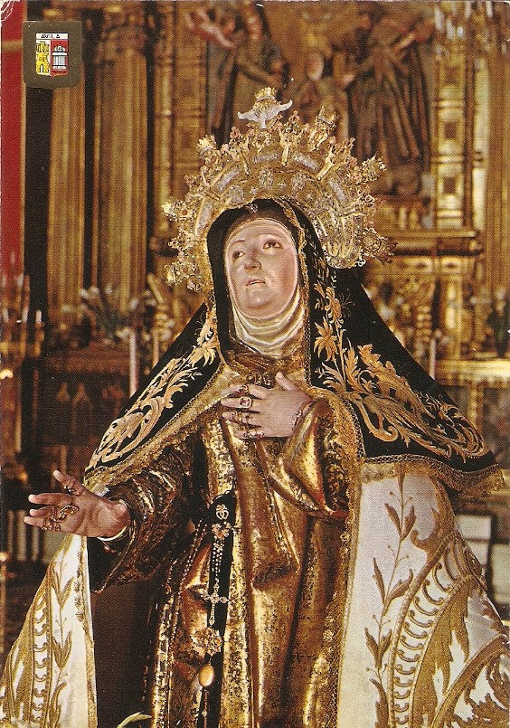 Postal 024495 : Imagen de Santa Teresa Avila