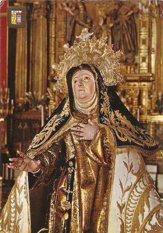Postal 024495 : Imagen de Santa Teresa Avila