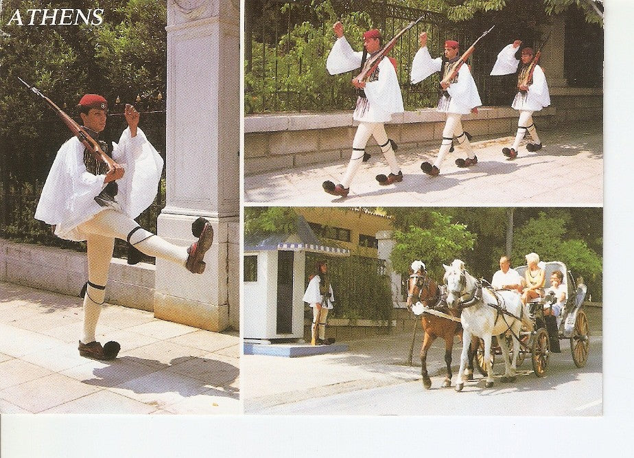 Postal 024499 : Athenes: Body Guards (Evzon)