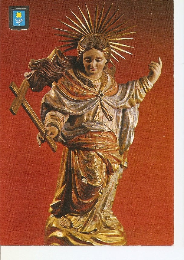 Postal 024505 : Imagen de la Virgen. Santa Maria del Miracle