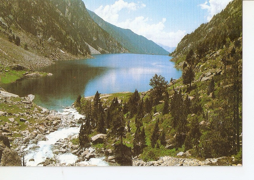 Postal 024542 : Estany Cavallers. Vall de Caldes
