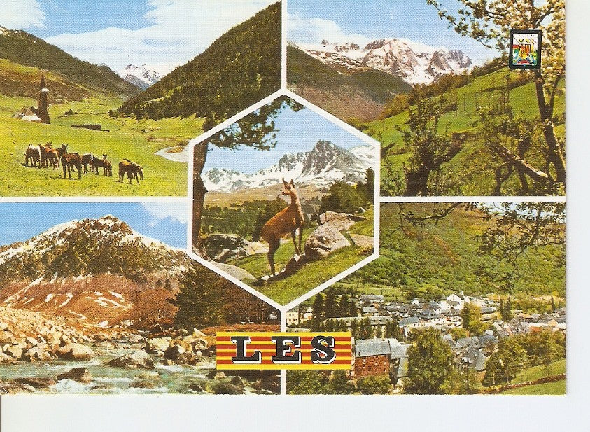 Postal 024567 : Vall dAran. Pirineu Catala (Lleida)