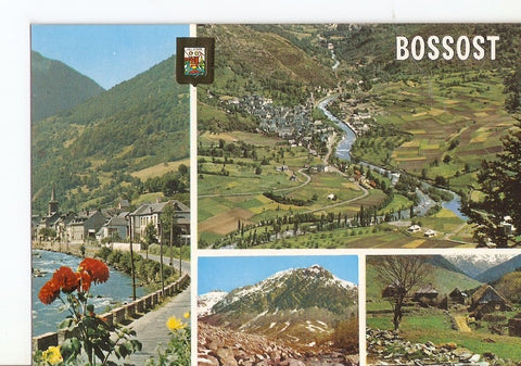 Postal 024569 : Paissatges de Bossost. Pirineu Catala (Lleida)
