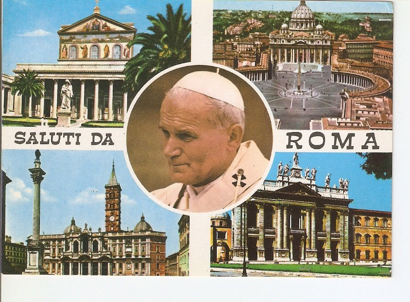Postal 024610 : Saluti da Roma