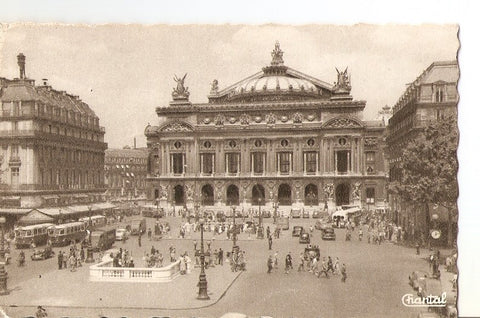 Postal 024638 : Place de lOpera. Paris