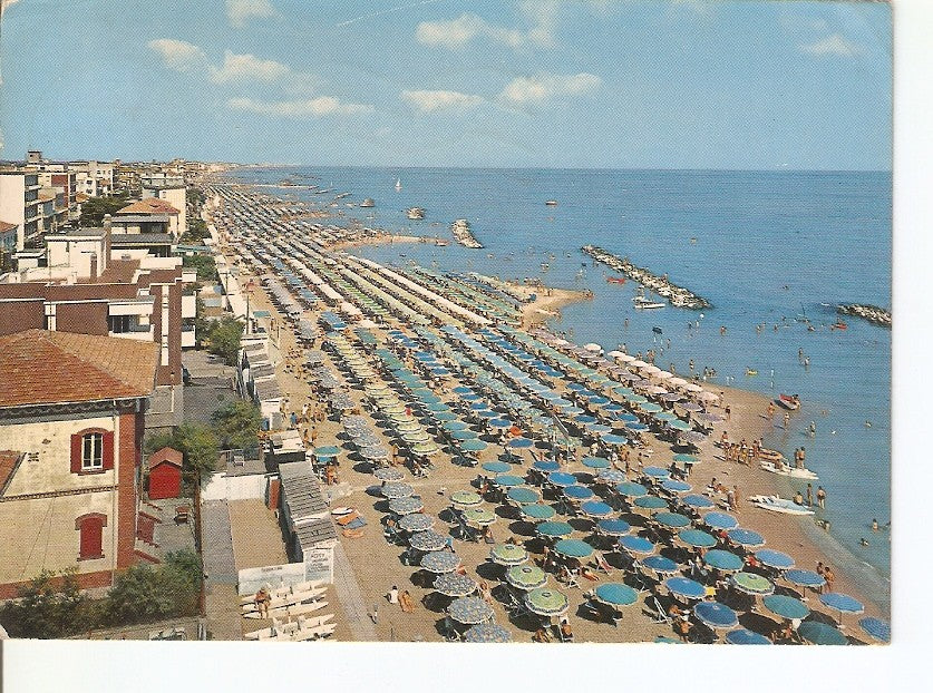 Postal 024640 : The beach. Viserba
