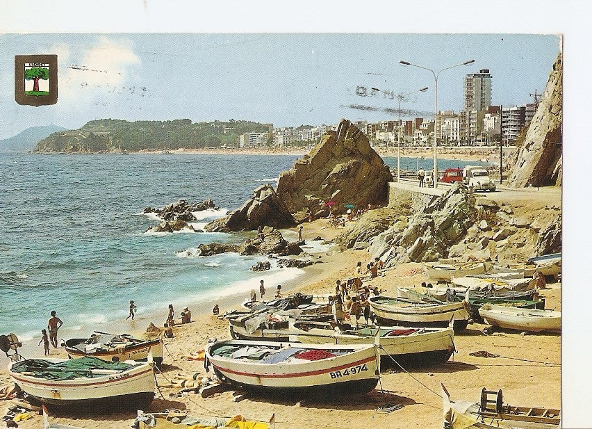 Postal 024653 : La Caleta. Lloret de Mar. Costa brava