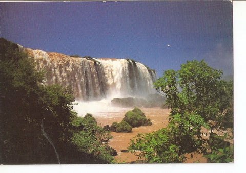 Postal 024660 : Foz Do Iguau. Saltos deodoro e Benjamin - Brasil